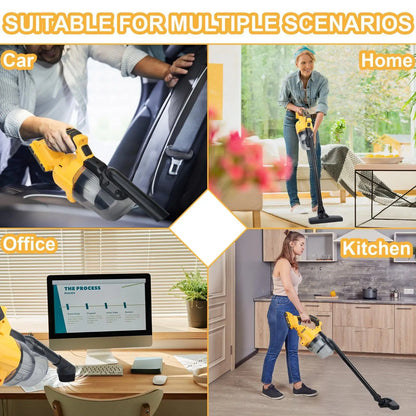 Portable Cordless Vacuum  Handheld Electric Vacuum Cleaner for Floor Carpet Car Fit For DeWalt 20V Battery