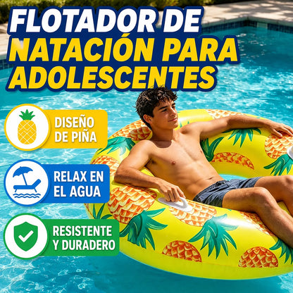 Swimming Float with Fruit Design, 3 Models Available, Sturdy Handles, Non-Toxic and Tear-Resistant Pvc, Ideal for Pool, Beach and Summer, Fun and Safe for Children and Teenagers