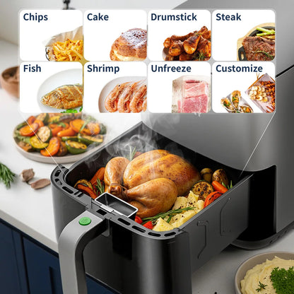 1450W 5L Air Fryer Healthy Airfryer for Baby & Family Perfect for Baby Weaning & Family Meals