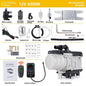 12V 6KW Diesel Heater One/Two-Way Remote Control LCD Switch Parking Heater Brushless Water Pump Diesel Heating for Car Van Trucks Engine Preheating