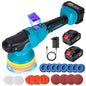 5Inch 8Gears Digital Display Cordless Electric Polisher Car Polishing Waxing Sanding Machine For Makita 21V Battery Pin
