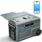 Foursun 21L/25L/35L/45L/55L Portable Compressor Car Fridge Freezer with Bluetooth App Control, for Camping, Travel, Home, DC 12V/24V & AC 100-240V
