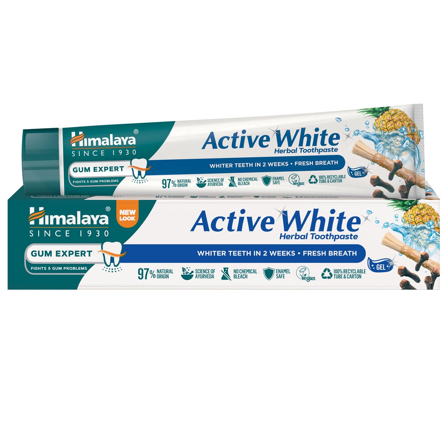 Himalaya Gum Expert - Active White Fresh Gel Zahnpasta - 75 ml