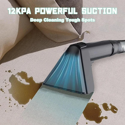 Spot Cleaner Handheld Carpet Cleaner for Sofa Curtain Pet Hair Spray Suction Integrated Machine Clean Machine