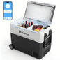 Foursun 21L/25L/35L/45L/55L Portable Compressor Car Fridge Freezer with Bluetooth App Control, for Camping, Travel, Home, DC 12V/24V & AC 100-240V