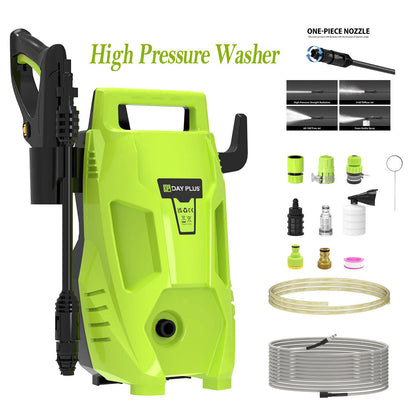 200Bar  Electric High Pressure Washer Jet Washers 3 in 1 Adjustable Nozzle & 7m Hose for Car, Driveway, courtyard Cleaning