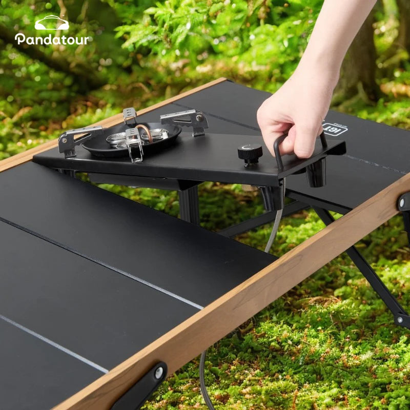 Pandatour Camping IGT Gas Stove 0.5UNT Strong FireBurner One lick Ignite Outdoor Adjustable Equipped  IGT Table Accessories