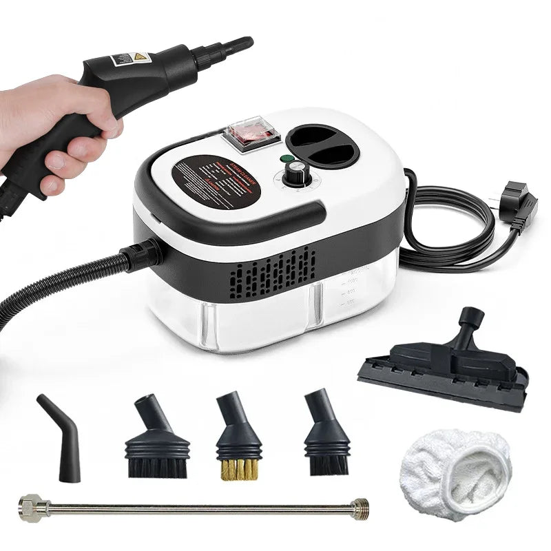 2500W High Temperature and Pressure Handheld Steam Cleaners Air Conditioner dog Hood Car Steam Clean V EU Plug