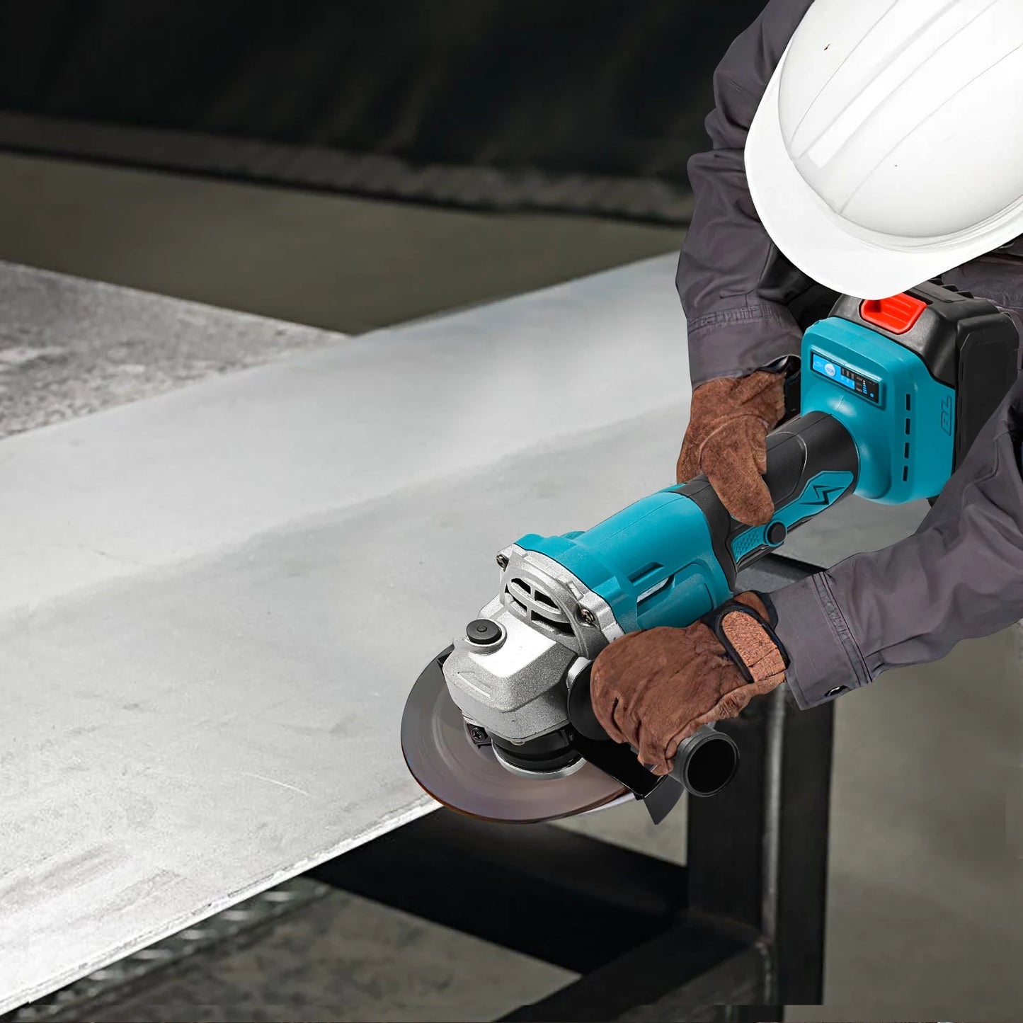 1000W 125MM Brushless Electric Angle Grinder 3 Speeds Grinder Cutting Machine Woodworking Power Tool For Makita 18V Battery
