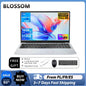 Blossom 17.3" 6500Y Laptop, Intel N5095 Processor, 16GB RAM 512GB/1TB SSD, Lightweight Portable Notebook, Backlit Keyboard, Windows 11 Pro