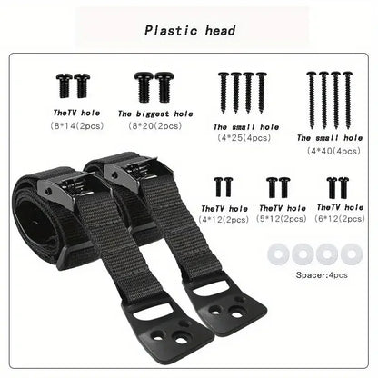Children's TV anti-tipping strap and furniture anti-tipping strap for babies and pets