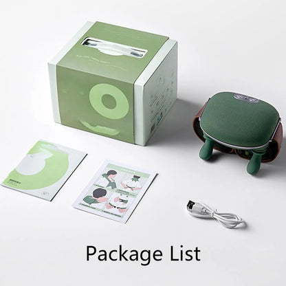 USB Rechargeable Neck & Shoulder Massager 2000mAh Battery 3 Massage Modes 2 Heating Levels 40°C/45°C Hot Compress 4D Kneading Ergonomic Wireless Massage Device for Home Office Travel