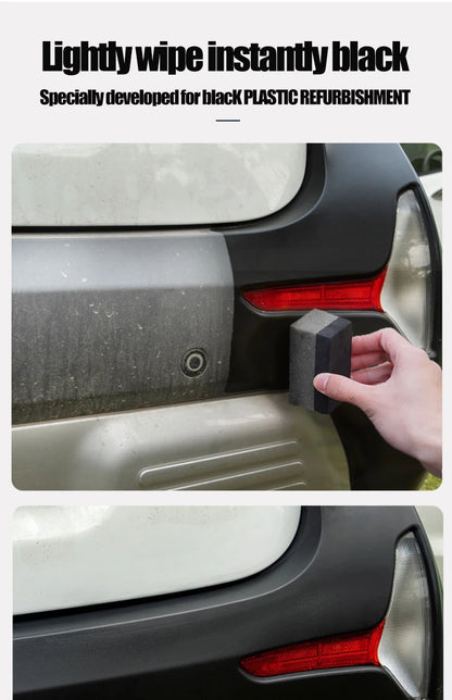 Dpro Plastic Restorer Renovator For Car Back To Black Gloss Car Clean Liquid Plastic Auto Polish Repair Coating Car Detailing