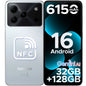 DOOGEE Note56 Pro Smartphone 32GB+128GB Android 16 6150mAh Battery 6.56'' 90Hz Screen 13MP+8MP Widevine L1 NFC Cell Phone