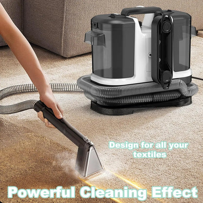 Spot Cleaner Handheld Carpet Cleaner for Sofa Curtain Pet Hair Spray Suction Integrated Machine Clean Machine