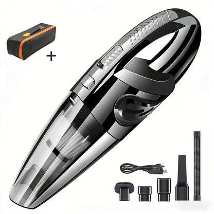 TUERBB VC01 Lightweight & Portable Vacuum Cleaner, Strong Power, USB-C Rechargeable for Car Cleaning Home Pet Hair