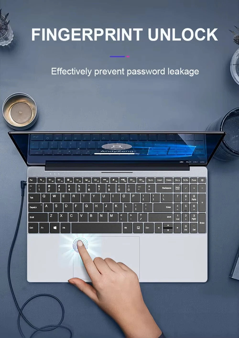 15.6 inch Laptop Computer Intel Core i9-9900 Windows 11 16GB RAM 1TB 2TB SSD Notebook PC Backlight Fingerprint Office Study Gaming Laptops