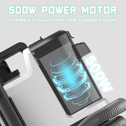 Spot Cleaner Handheld Carpet Cleaner for Sofa Curtain Pet Hair Spray Suction Integrated Machine Clean Machine