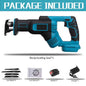 18V 300mm Cordless Electric Reciprocating Saw Stepless Variable Speed Metal Wood Cutting Tool Electric Saw For Makita 18V Batter