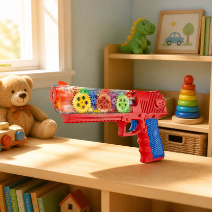 Toy Gun with Mist Spray and Action Sound - Save by Buying More, High-Speed Electric Launcher for Kids and Outdoor Use