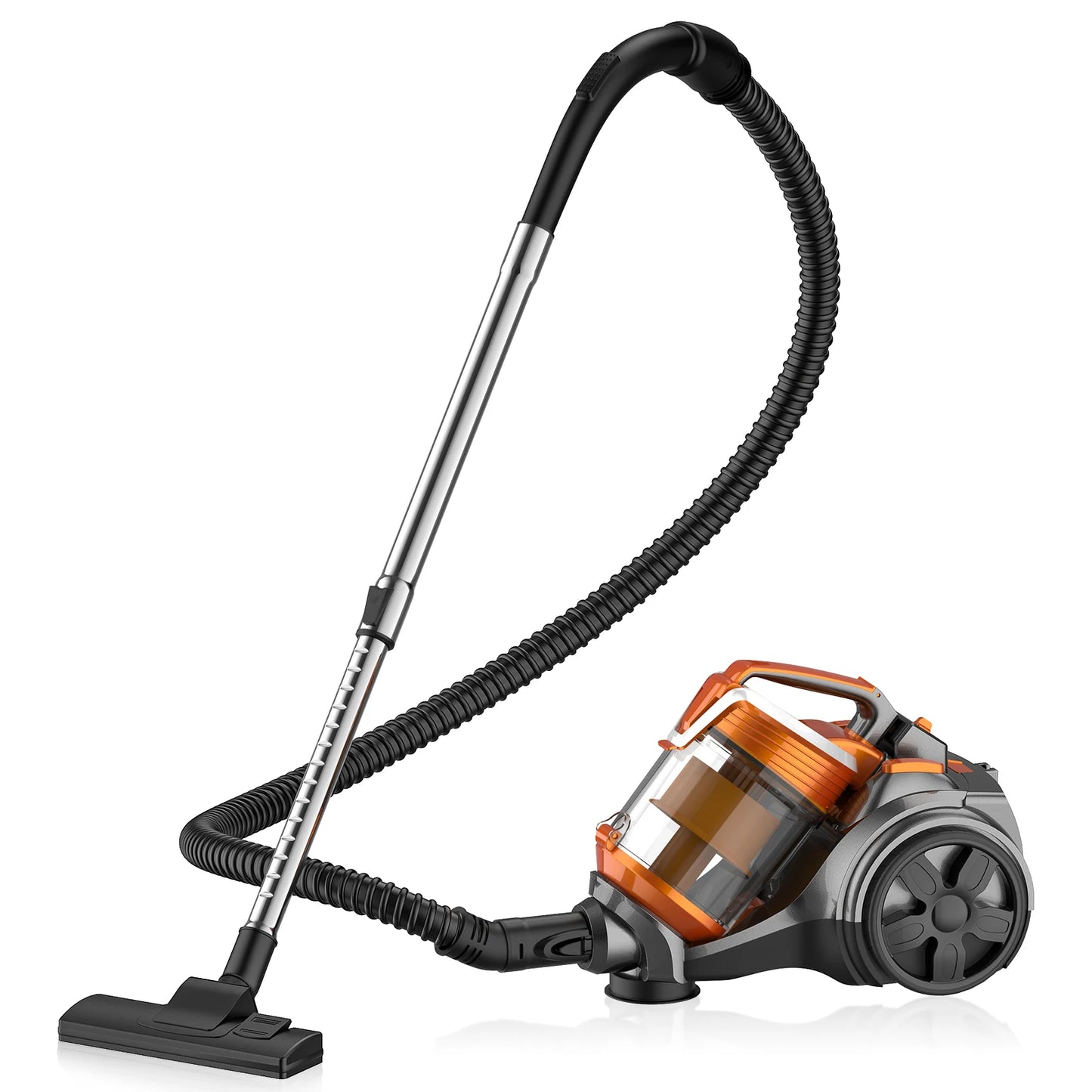 3600W Vacuum Cleaner Household Wired Vacuum Multi-Cyclonic Filtration Cordered Vacuum Hard Floors Carpets Pet Hair 15000PA