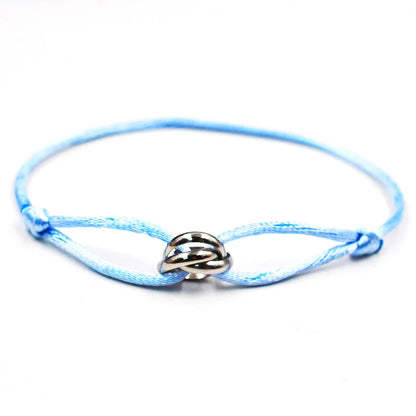 Zalman Wholesale GDS888 Luxury Unisex Bracelet 3 Metal Buckle Hand Chain Adjustable Men's Rope Bracelet for Women Jewelry Gifts