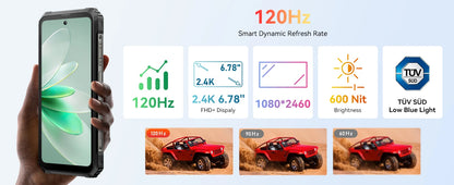 Blackview BL9000 PRO 5G Rugged Smartphone 6.78'' FHD Display 12GB 512GB Infrared Imaging Camera 8800mAh/120W Android 14
