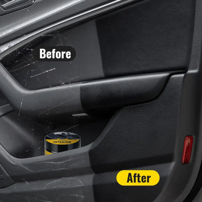 KJM Car Interior Scratch Repair Kit - Enhanced Gloss Dashboard and Plastic Repair Paste