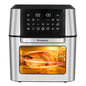 13L Air Fryer Kitchen Machine Oilless Cooker with LED Touch Control,Visible Window,Smart Hot Fryers Machine,Family Oven Size