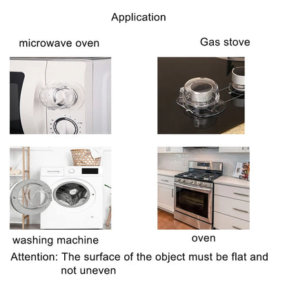 2/5 Pcs Stove Knob Covers Child Safety Plastic Kitchen Safety Guards Universal Gas Oven Lock Protectors Home Cookware Security