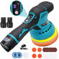 Wireless Car Polisher 12V 2800-5500rpm Cordless Car Polishing Machine Electric Polishing Wax Tool Noiseless 8 Variable Speeds