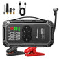 POPDEER PD-JA66 6000A Jump Starter with Air Compressor 160PSI, for All Gas & 8L Diesel Engines, LCD Display, USB Port, LED Light
