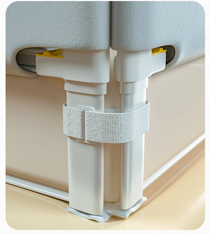 PANGDUBE 1 piece Baby Safety Railing for Children Bed Rail Guard Protective Barrier for Kid Bed Need to Screw Installation