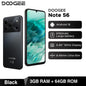 Global Version DOOGEE Note 56 Smartphone Android 16 6150mAh Battery 6.56'' Display 24GB RAM + 64GB ROM 8MP Camera Mobile Phone