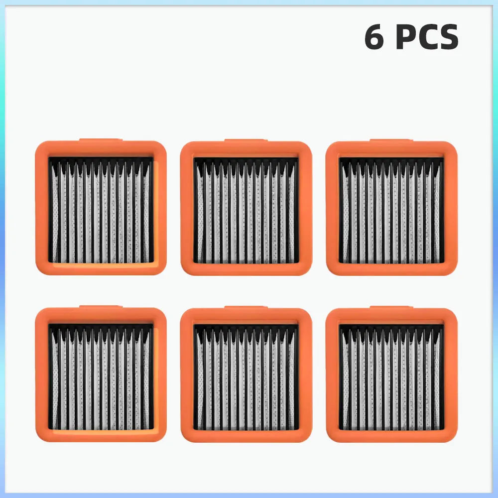 Compatible For UWANT D100/ D100 PRO/ D500 PRO/ D600 Robot Vacuum Cleaner Replacement Parts Main Roller Brush HEPA Filters