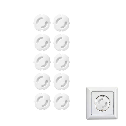 Baby Safety Child Electric Socket Outlet Plug Protection Security Two Phase Safe Lock Cover Kids Sockets Cover Plugs