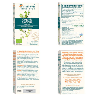 Himalaya Organic Bacopa (Brahmi)
