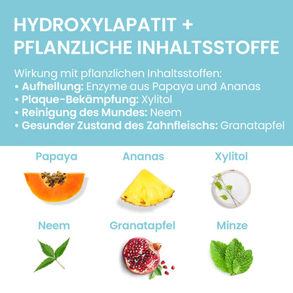 Himalaya Botanique Whitening-Zahnpasta mit Hydroxylapatit - 113 g