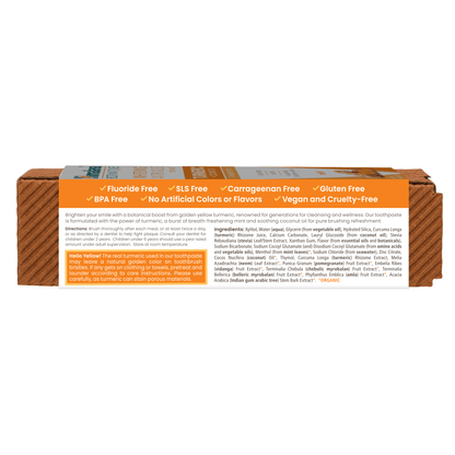 Himalaya Botanique Aufhellende Antiplaque Zahnpasta Kurkuma + Kokosnussöl 113G
