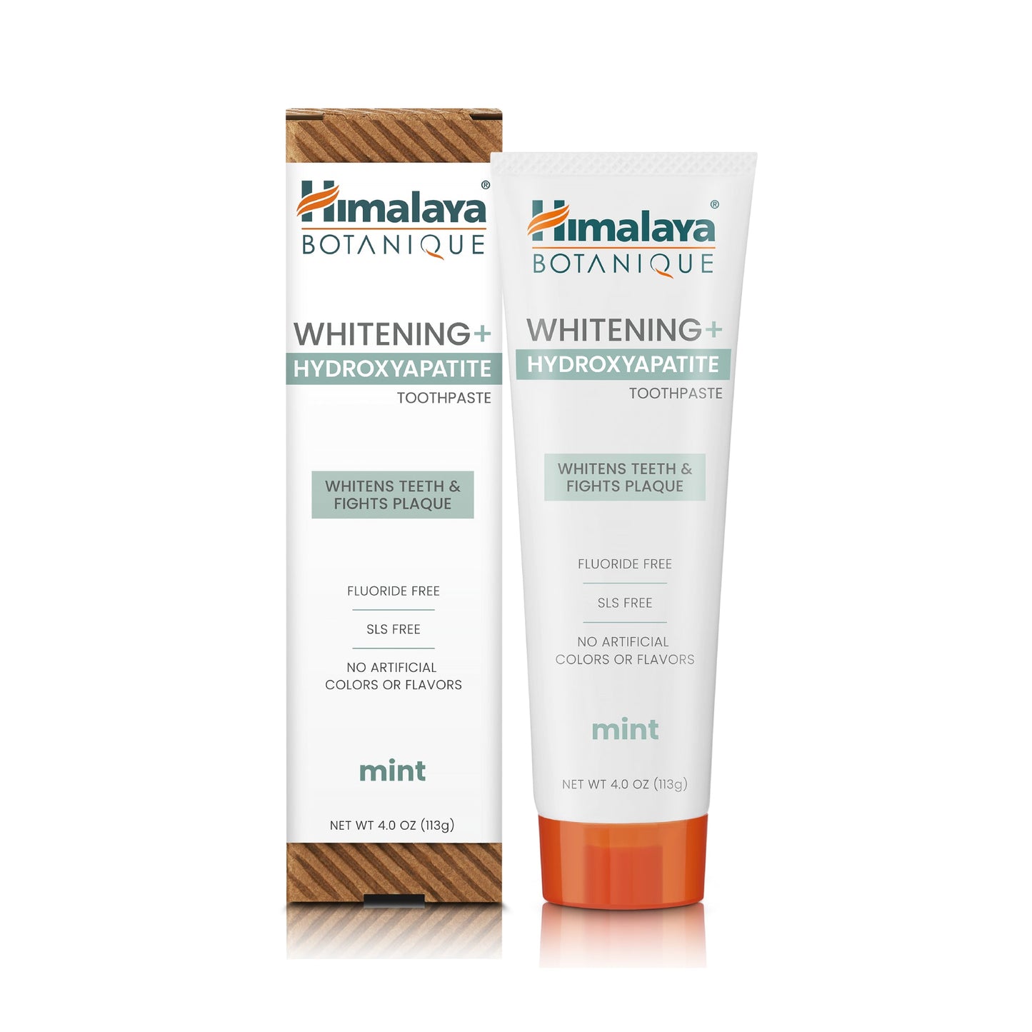 Himalaya Botanique Whitening-Zahnpasta mit Hydroxylapatit - 113 g