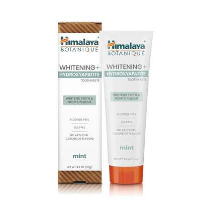 Himalaya Botanique Whitening-Zahnpasta mit Hydroxylapatit - 113 g