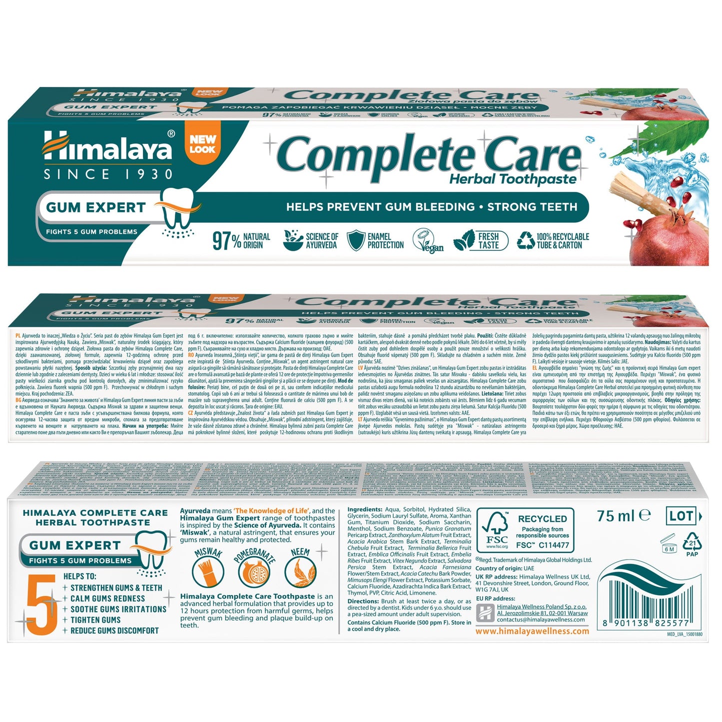 Himalaya Gum Expert– Complate Care Zahncreme - 75 ml