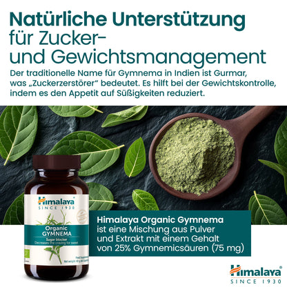 Himalaya Organic Gymnema 60 Tabletten