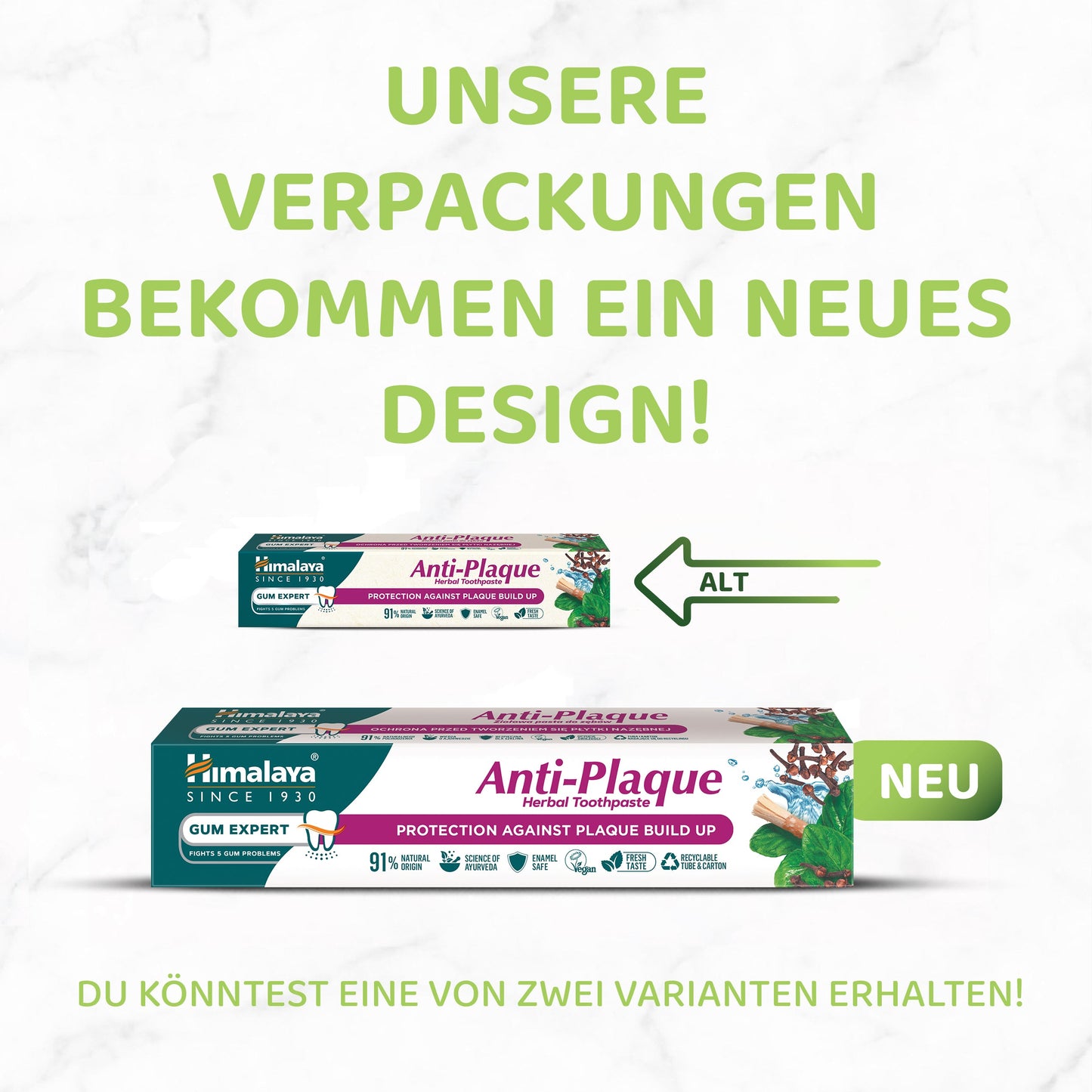 Himalaya Gum Expert Anti-Plaque Kräuterzahnpasta