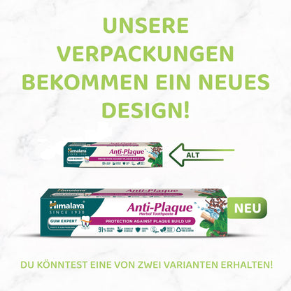Himalaya Gum Expert Anti-Plaque Kräuterzahnpasta