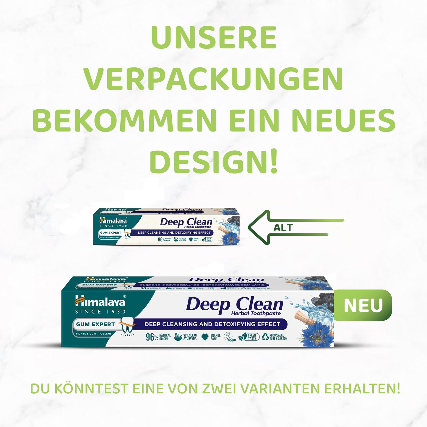Himalaya Gum Expert Deep Clean Kräuterzahnpasta - 75ml