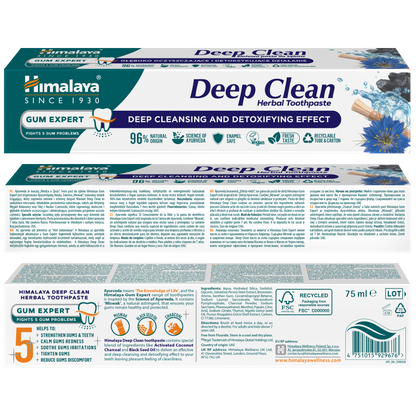Himalaya Gum Expert Deep Clean Kräuterzahnpasta - 75ml