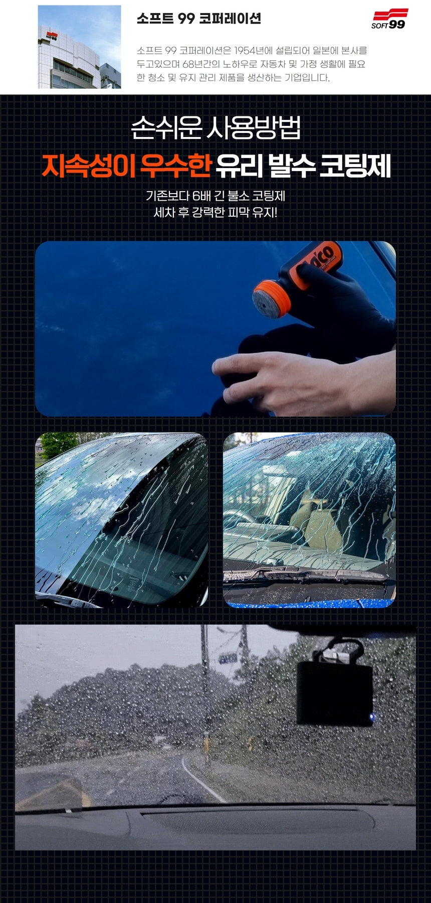 Soft99 Glaco Film Remover Water Repellent Coating Agent G19 G47 G38 G73 G4 G65 Set