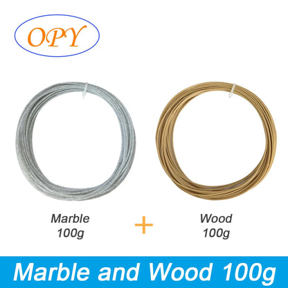 Pla Wood Filament 3D Printer Wooden Plastic 1.75Mm 1Kg Nature Materials 10M 100G Sample