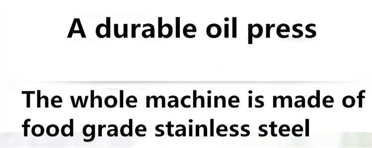 1500W 110V/220V Automatic Cold Press Oil Machine, Cold Press Machine, Sunflower Seeds Oil Extractor, Cold Press Extract